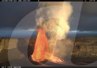 Kilauea Volcano Eruption April 2025