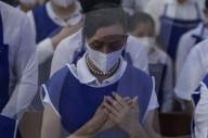 Pope Francis Bids Farewell At The Metropolitan Cathedral Of Mexico City