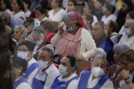 Pope Francis Bids Farewell At The Metropolitan Cathedral Of Mexico City