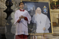 Pope Francis Bids Farewell At The Metropolitan Cathedral Of Mexico City