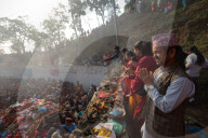 Nepal Observs "Matatirtha Aunsi"- Nepali Mother's Day