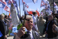 "National March For Life And The Family" Rally In Warsaw.