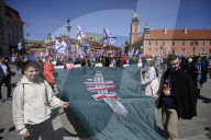 "National March For Life And The Family" Rally In Warsaw.