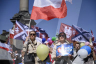 "National March For Life And The Family" Rally In Warsaw.
