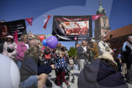 "National March For Life And The Family" Rally In Warsaw.