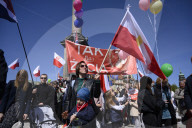 "National March For Life And The Family" Rally In Warsaw.