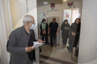 Iranians Attend To Donate Blood For Massive Blast Victims