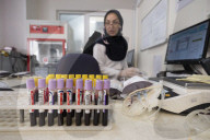 Iranians Attend To Donate Blood For Massive Blast Victims