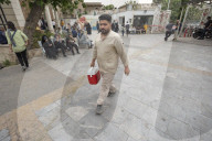 Iranians Attend To Donate Blood For Massive Blast Victims
