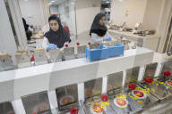 Iranians Attend To Donate Blood For Massive Blast Victims