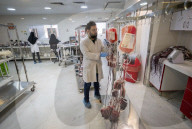 Iranians Attend To Donate Blood For Massive Blast Victims