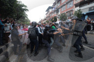 Agitating Nepali Teachers Clash With Police, Dozens Injured