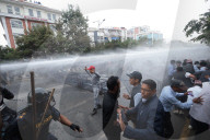 Agitating Nepali Teachers Clash With Police, Dozens Injured