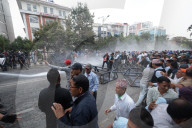 Agitating Nepali Teachers Clash With Police, Dozens Injured