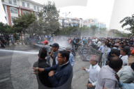 Agitating Nepali Teachers Clash With Police, Dozens Injured