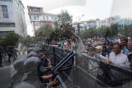 Agitating Nepali Teachers Clash With Police, Dozens Injured