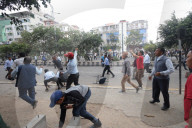 Agitating Nepali Teachers Clash With Police, Dozens Injured