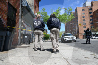 Four Suspects Impersonating NYPD Officers Push To The Ground And Tie Up Three Men And Proceed To Rob A Deli In Bedford Stuyvesant Brooklyn New York