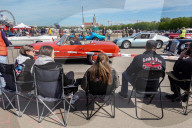 Vintage Cars Arriving At Munich Classic Car Meeting