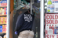 Four Suspects Impersonating NYPD Officers Push To The Ground And Tie Up Three Men And Proceed To Rob A Deli In Bedford Stuyvesant Brooklyn New York
