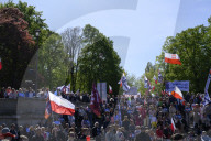 "National March For Life And The Family" Rally In Warsaw.