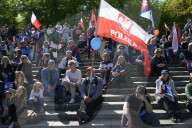 "National March For Life And The Family" Rally In Warsaw.
