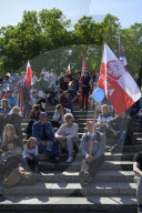 "National March For Life And The Family" Rally In Warsaw.