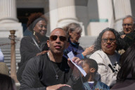 House Minority Leader Hakeem Jeffries (D-NY) And Sen. Cory Booker (D-NJ) Led A Protest On Capitol Hill Sitting On The Steps Of The House Of Representatives