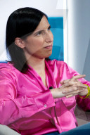 Elly Schlein, Secretary Of The Partito Democratico Party Hosts The Program ''In Other Words''