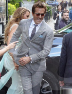 Ryan Reynolds And Anna Kendrick Stop For Fans At "Another Simple Favor" Premiere In New York City - 27 Apr 2025