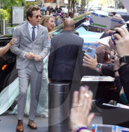 Ryan Reynolds And Anna Kendrick Stop For Fans At "Another Simple Favor" Premiere In New York City - 27 Apr 2025