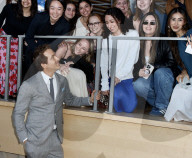 Ryan Reynolds with fans, New York