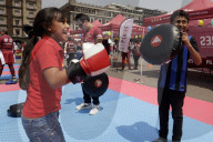 Zocalito De Las Infancias Festival For Children Day Celebration