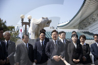 Lee Jae-myung, Democratic Party Presidential Candidate, Begins Campaign With Visit To National Cemetery
