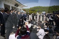 Lee Jae-myung, Democratic Party Presidential Candidate, Begins Campaign With Visit To National Cemetery