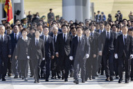 Lee Jae-myung, Democratic Party Presidential Candidate, Begins Campaign With Visit To National Cemetery