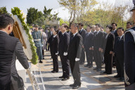 Lee Jae-myung, Democratic Party Presidential Candidate, Begins Campaign With Visit To National Cemetery