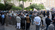 Justice for Kashmir vctims protest outside the Pakistan High Commission (Embassy) London, UK.