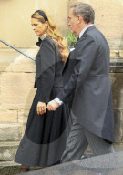 Carl Gustaf, Silvia, Madeleine und Chris bei der Trauerfeier für Andreas von Sachsen-Coburg und Gotha in Coburg