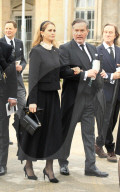 Carl Gustaf, Silvia, Madeleine und Chris bei der Trauerfeier für Andreas von Sachsen-Coburg und Gotha in Coburg