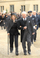 Carl Gustaf, Silvia, Madeleine und Chris bei der Trauerfeier für Andreas von Sachsen-Coburg und Gotha in Coburg