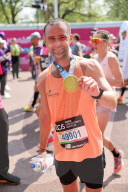 London Marathon in London, UK.