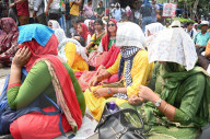 Teachers Protest In Kolkata , India.