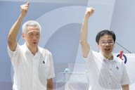 Singapore General Election 2025 - Lunch Time Rally