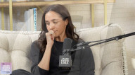 Meghan kids talk brings tears to her eyes