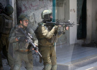 Israeli army operation in West Bank refugee camp