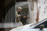 Israeli army operation in West Bank refugee camp