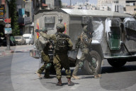 Israeli army operation in West Bank refugee camp