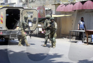 Israeli army operation in West Bank refugee camp