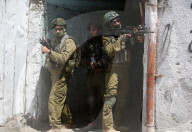 Israeli army operation in West Bank refugee camp